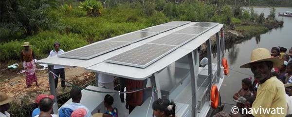 Madagascar a le premier bateau à énergie solaire de l’Afrique