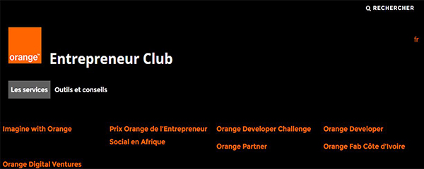 Orange lance l’Entrepreneur Club