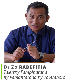 Dr Zo Rabefitia : Talen’ny Fampiharana ny Famantarana ny Toetrandro Dr Zo Rabefitia : Talen’ny Fampiharana ny Famantarana ny Toetrandro